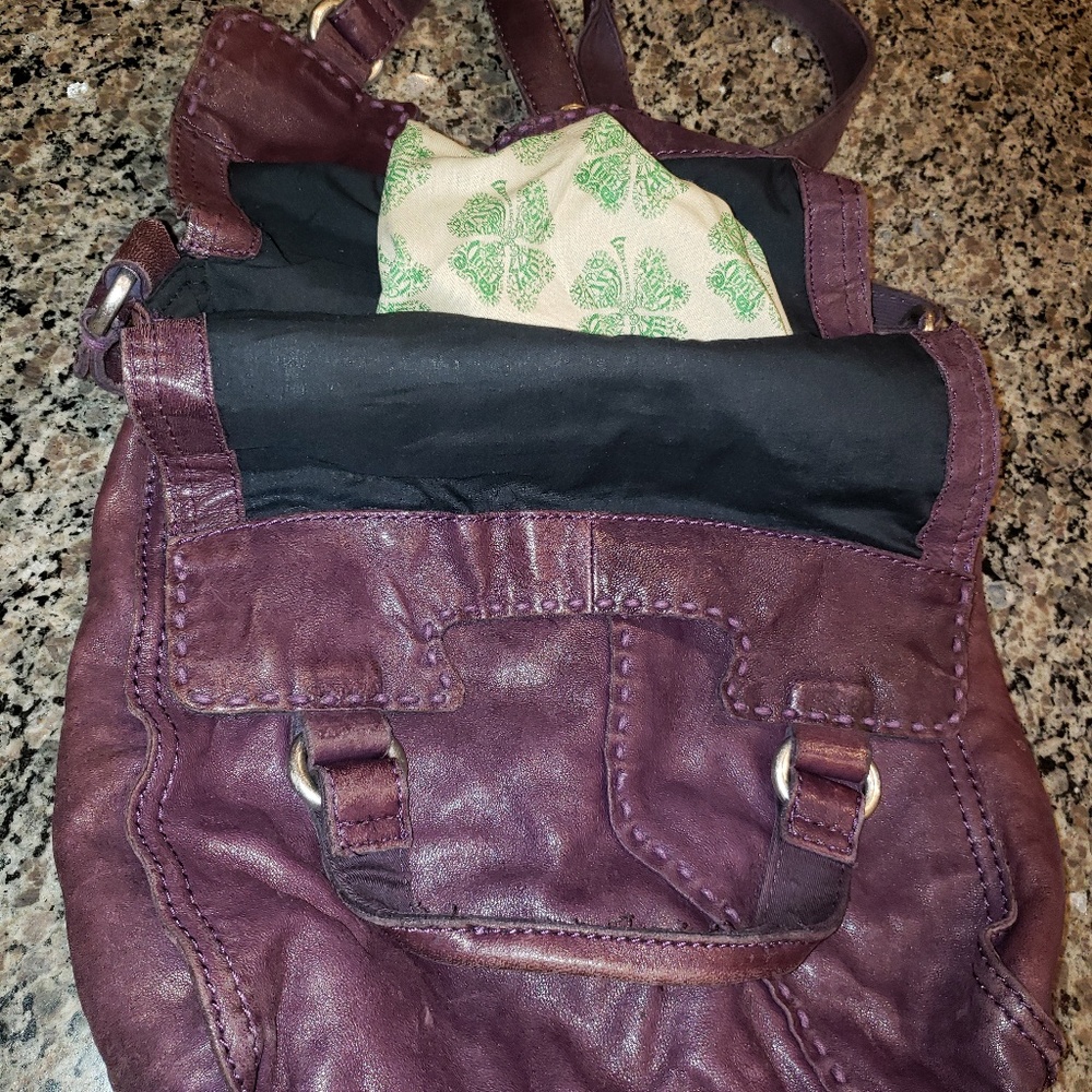 Lucky Brand Hobo Bag all Leather